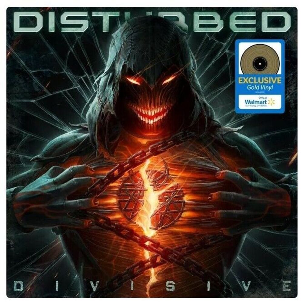 Disturbed Divisive Limited Edition Gold Color Vinyl LP Exclusive Album SOLD OUT